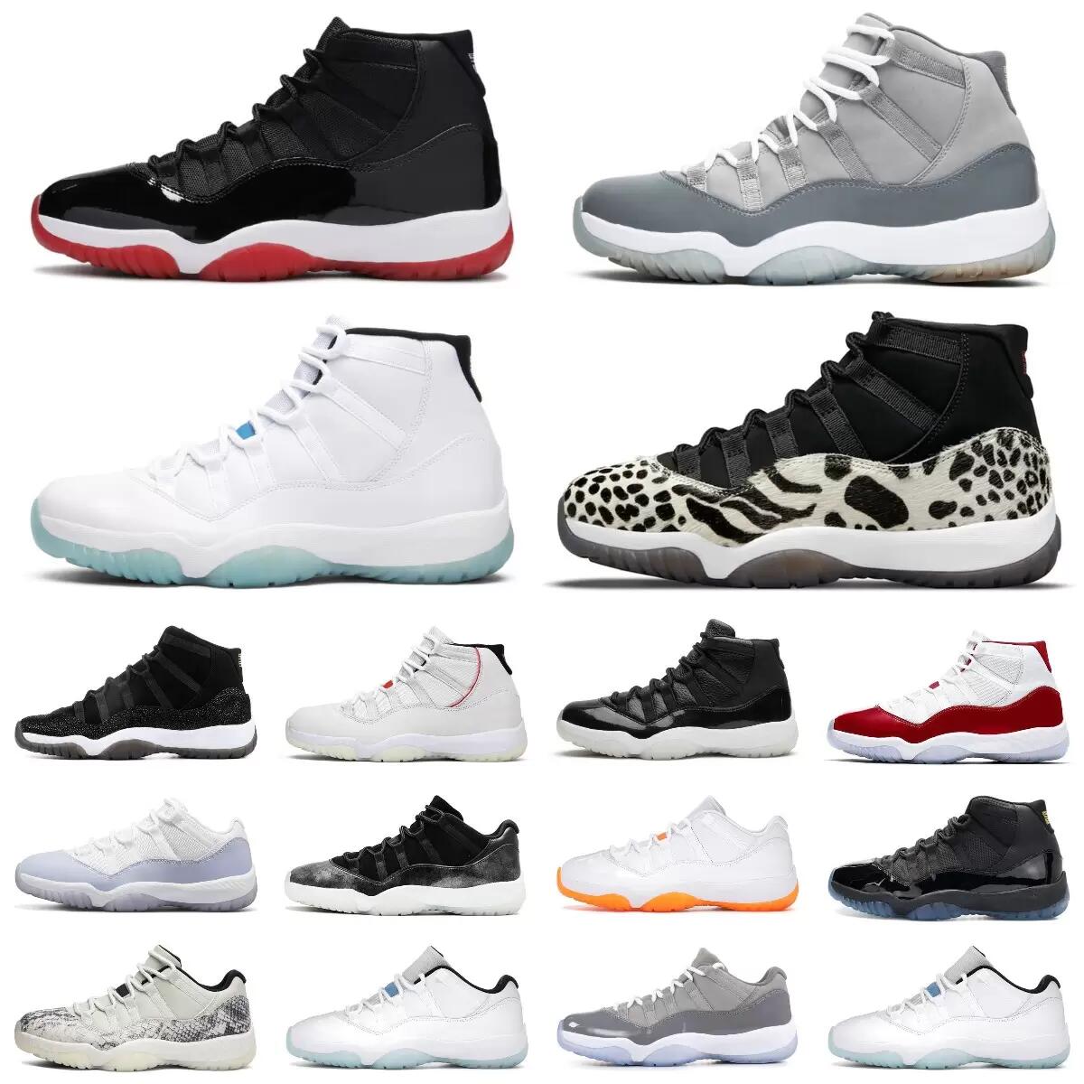 

Jumpman 11 11s mens basketball shoes cool grey cap and gown gym red Legend Blue Space Jam UNC Jubilee Bred Cherry Concord 72-10 Pure Violet low men women sports sneakers, H014