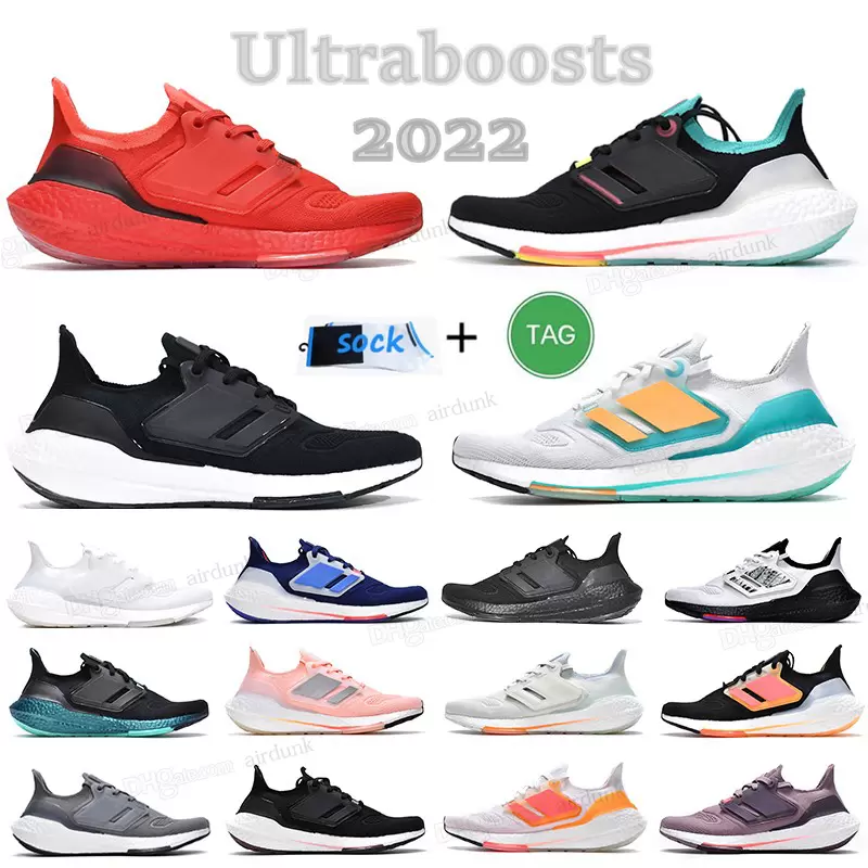 

Ultraboosts 22 UB 8.0 2022 Running Shoes For Men Women Outdoor Trainer Sneakers Legacy Indigo Turbo Flash Orange Core Black Magic Grey Mint Rush