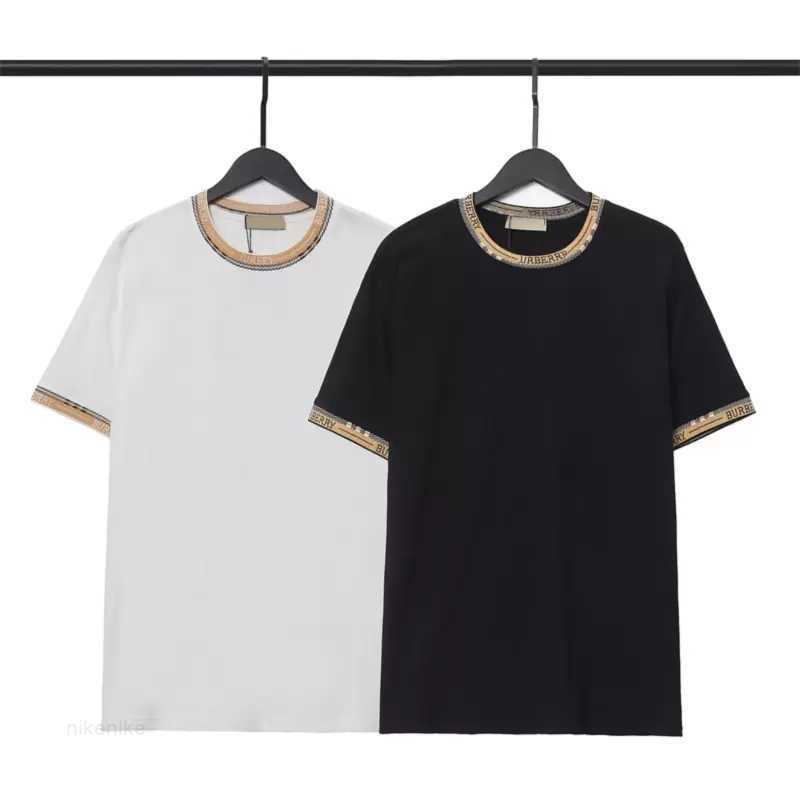 

2023 Fashion Mens Tee Top Design Loose Casual Black and White t Shirt Luxury xxl, Price difference