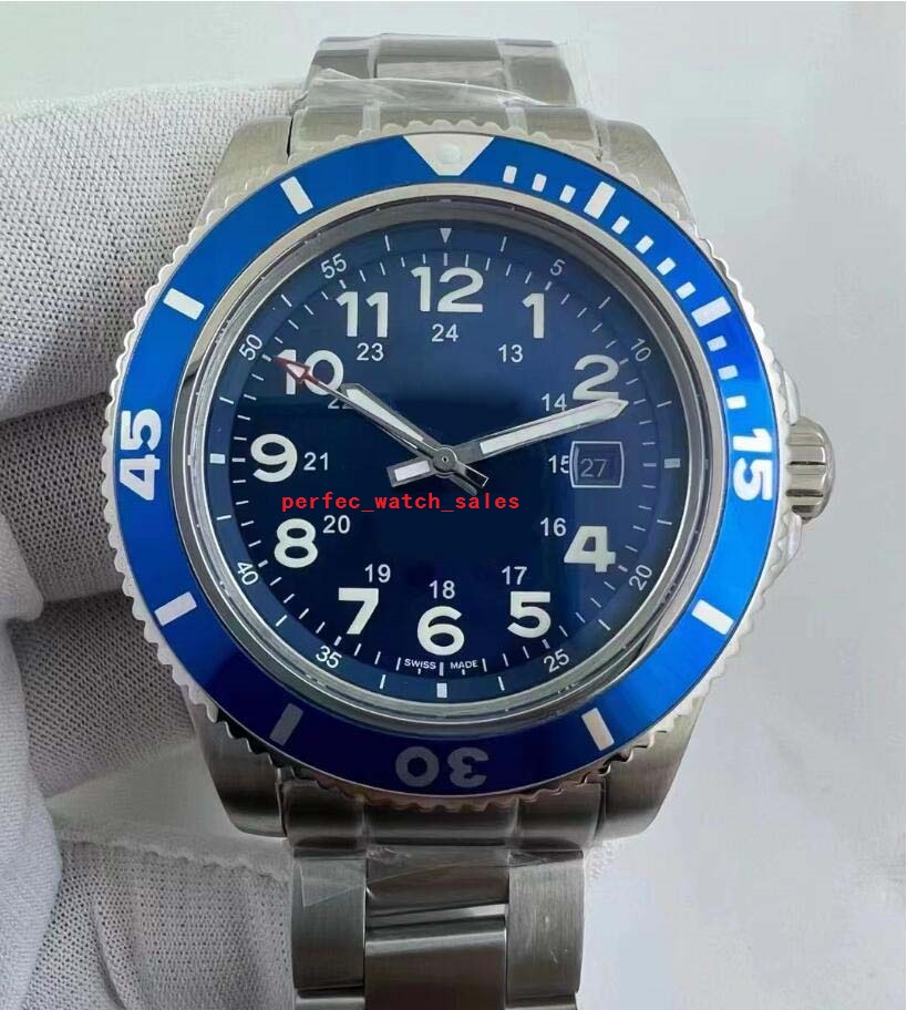 

Topselling Classic Super Quality 2 styles men Wristwatches 2813 movement Auto Date Refined steel 44 mm Ceramic bezel Luminous Mechnaical Automatic Mens Watches, Black