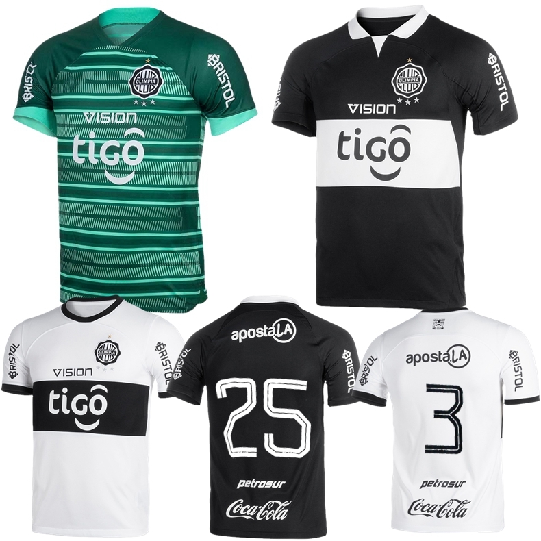 

2023 Club Olimpia retro soccer jerseys 2002 23 24 Asuncion Paraguay league Diego Duarte PERALTA Benitez classic vintage home away football shirt, 2023 home jersey