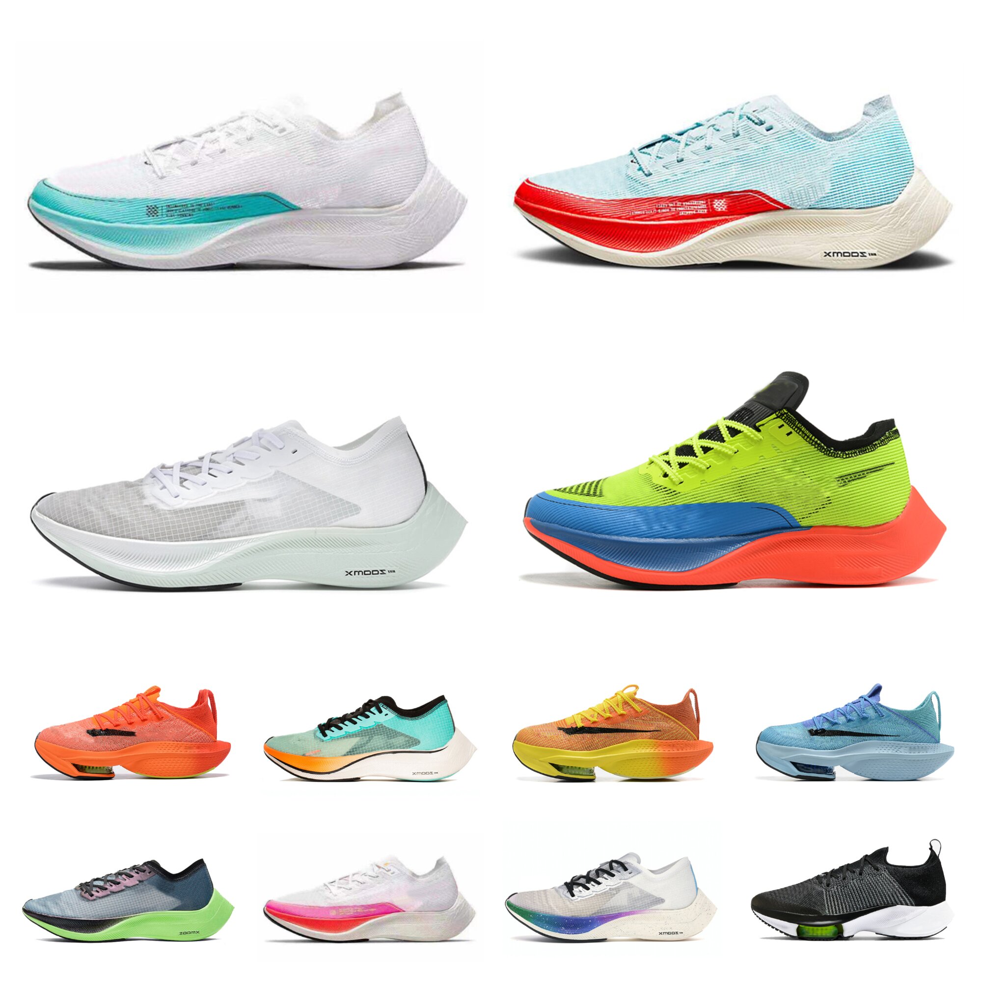 

Air Zoom Tempo NEXT% Fly Knit Casual Shoes Men Women Sneaker Max Particle Grey Lime Blast South Beach Hyper Violet Pure Platinum Barely Sunset Trainers Sports Sneakers, Shoe lace