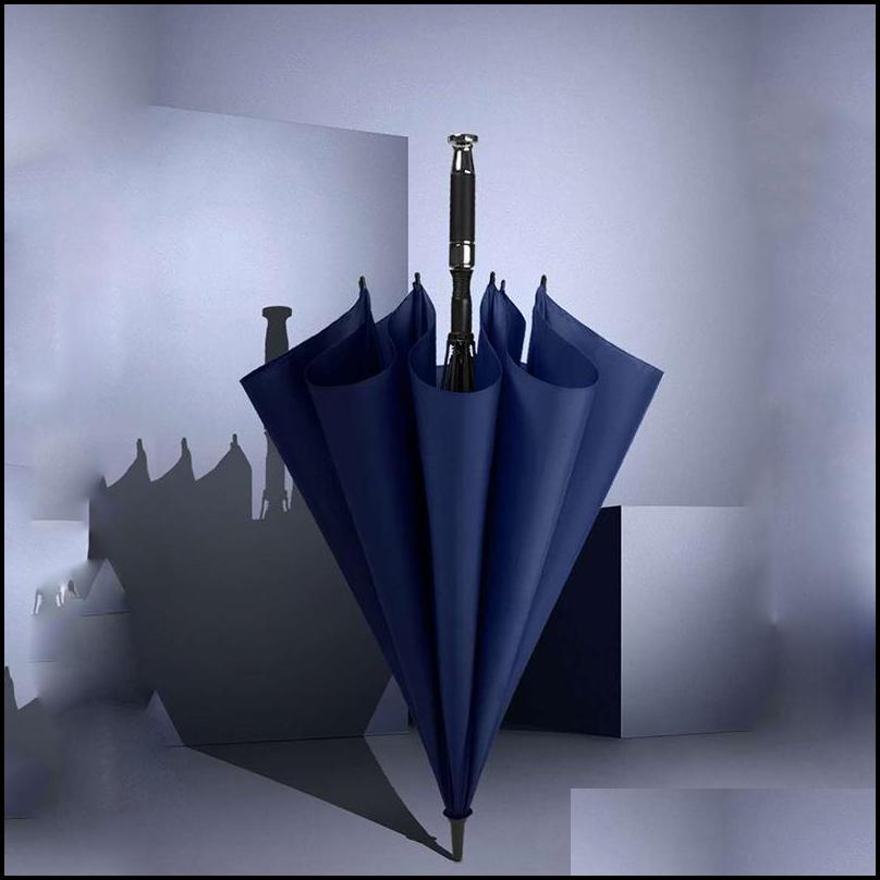 umbrellas luxury golf umbrella full fiber automatic long handle business sraight paraguas customized logo