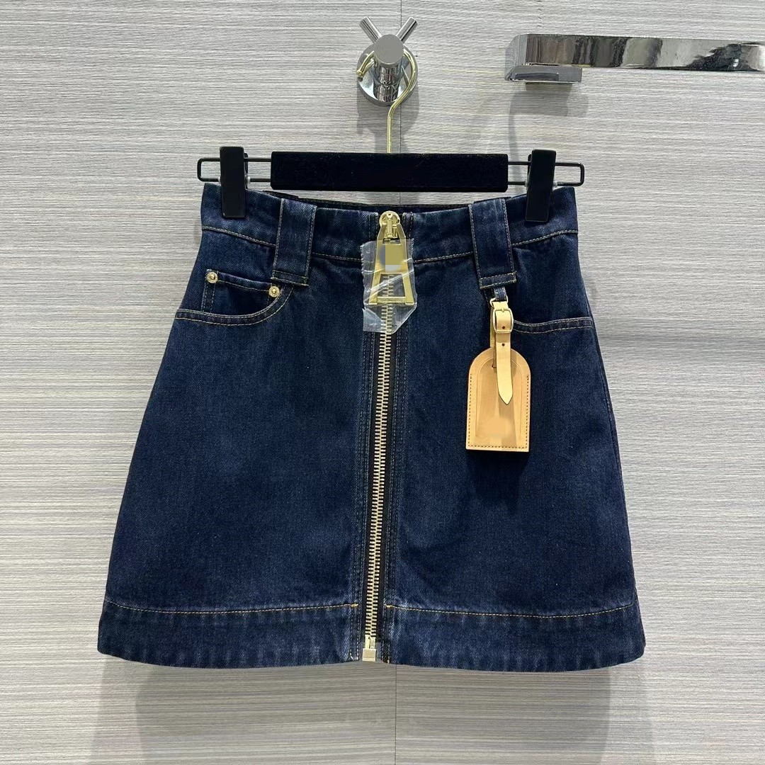 Milan runway Skirts 2023 Spring Summer designer fashion skirt brand same style Sundress 0304-12