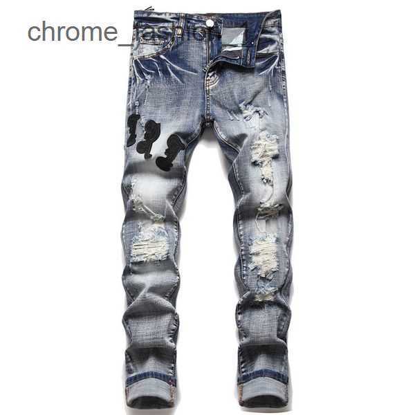 

Hombre amirly Mens Designer Para Jeans Hiking Pant Pantalones Ripped Hip Hop Vaqueros High Street Brand Motorcycle Embroidery Close Fitting 3 98TS, 15