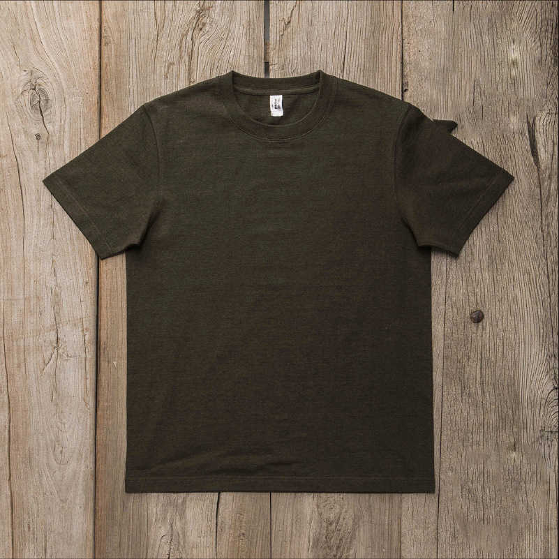 

Men's T-Shirts 6100 T-Shirts For Men Thicken 265g Heavy Weight Cotton Short Sleeve Multi-Colors Loose O-Neck Japan Style Vintage Couple Tees G230303, 6100 black