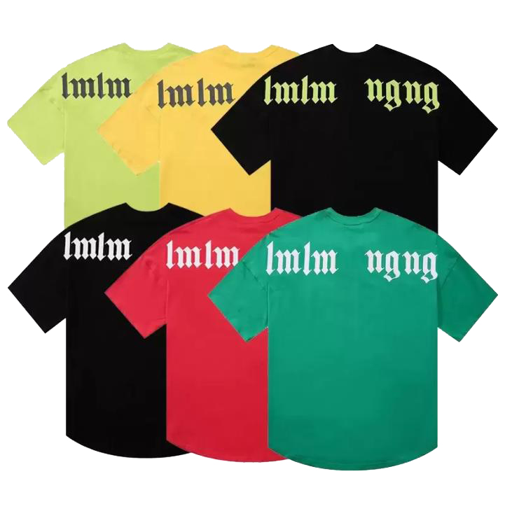 

Palm Mens T Shirts Women Designers Angel T-shirts Tees Tops Man Casual Chest Letter Shirt Luxurys Street Shorts Sleeve Tshirts Over sized, 15