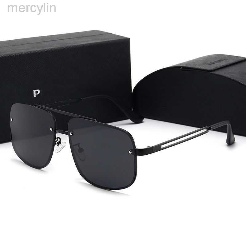 

Designer Prad Sunglasses New Men's Polarized Sunglasses Fashion Oval Face Sunglasses Holiday Sunglasses 806658