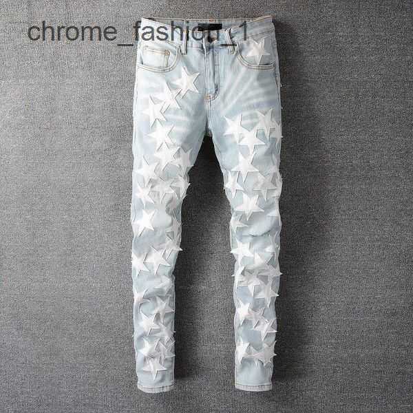 

Skinny amirly Casual Streetwear Black Slim Fit Jeans Men Autumn Masculina Letter Pants Trendy Dance Club s Toursers Koko 8 N5UY, #12