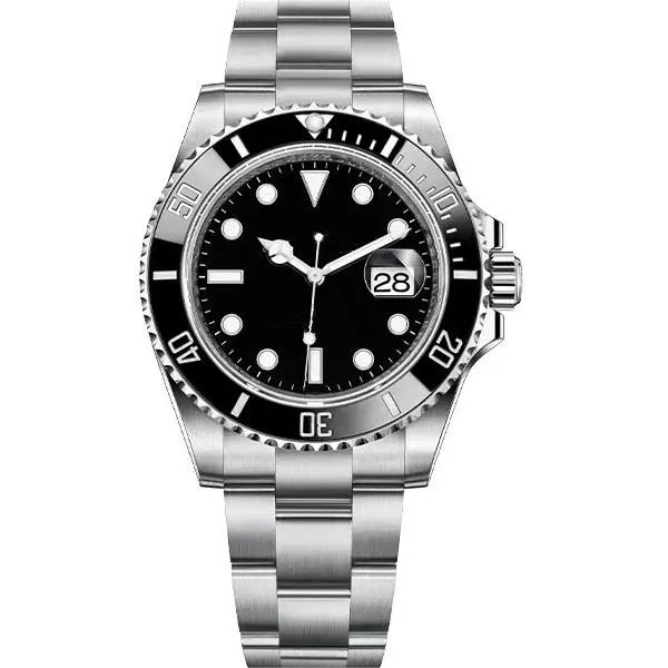 

2023 Ceramic Bezel Mens watches 41MM Automatic 2813 Movement Watch Luminous Sapphire Waterproof Sports Self-wind Fashion Wristwatches montre de luxe watch