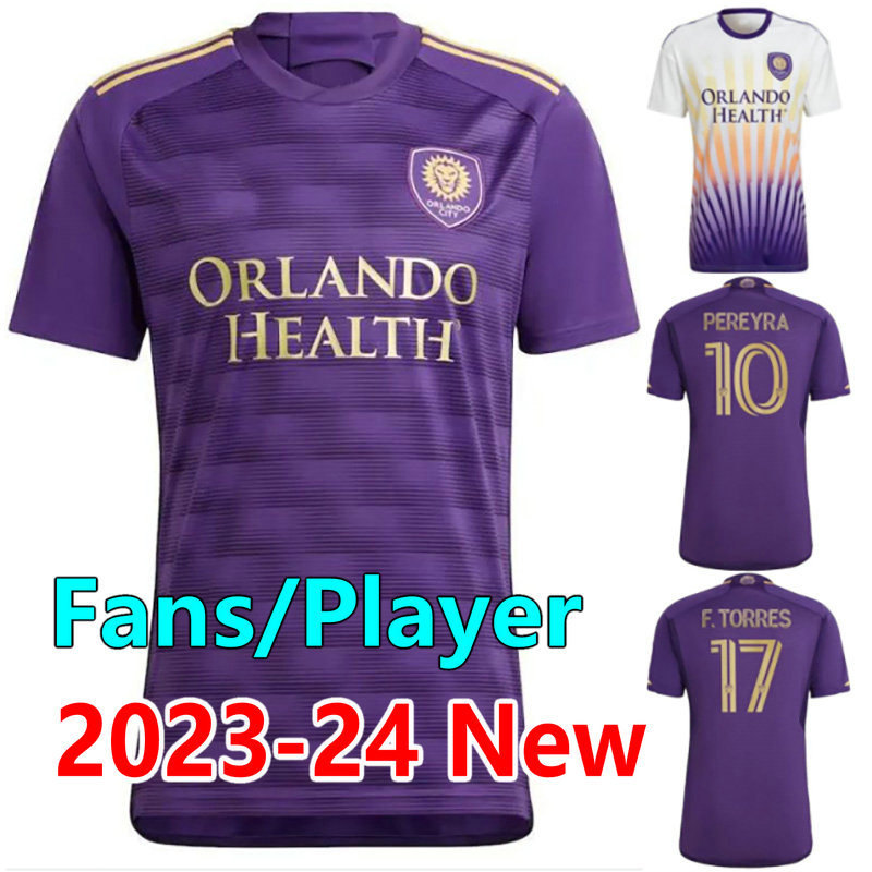 

23 24 Orlando soccer jerseys City SC 2023 2024 home away JANSSON Pato Kara Pereyra F.Torres PEREA football shirts MCGUIRE OJEDA LYNN LOYOLA RIVERA men kids kit maillots, Fans 23-24 home