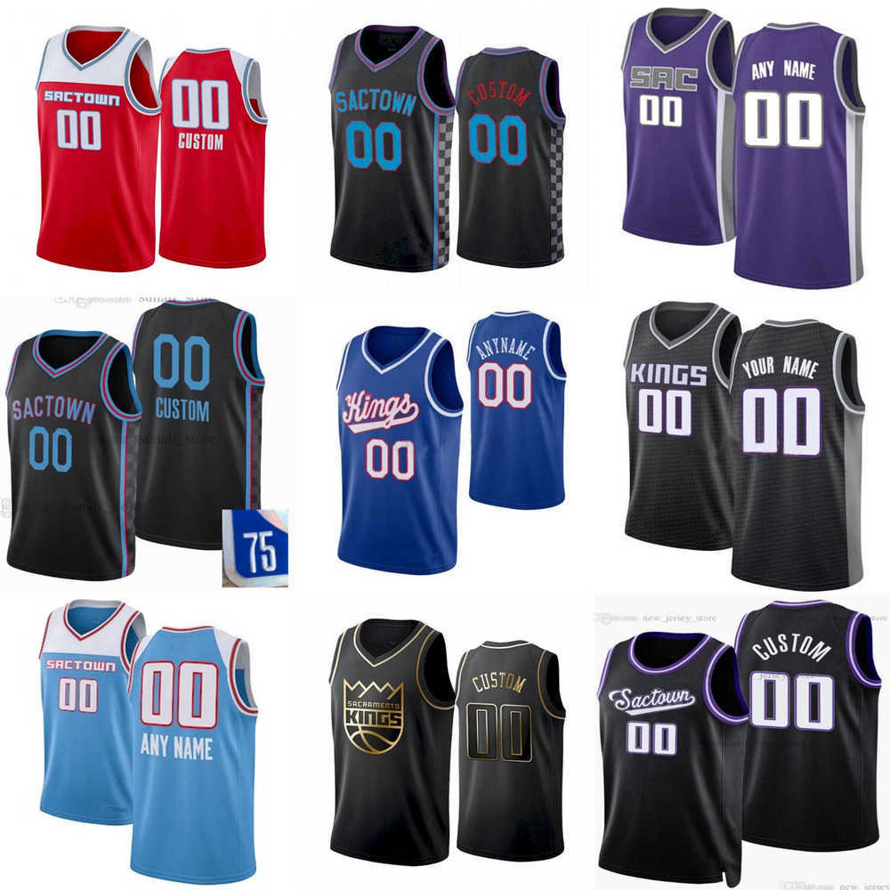 

Sacramento''Kings''Custom Mens Womens Youth 9 Kevin Huerter 22 Richaun Holmes 0 Malik Monk 3 Terence Davis 41 Trey Lyles Basketball Jerseys, Colour