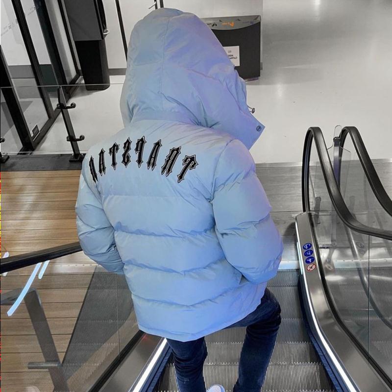 

Down Jackets Trapstar coats Mens puffer jacket women outerwear down parkas fashion designer coat quality streetwear couples dress sport Masl, Vest-blue
