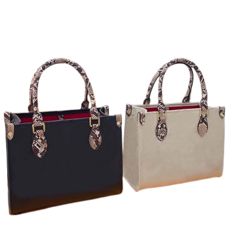 

Famous Designer Bags leather lady totes luxurys designers bags Handbags crossbody bag Versatile temperament Exclusive for women Boa constrictor handbag, Black1