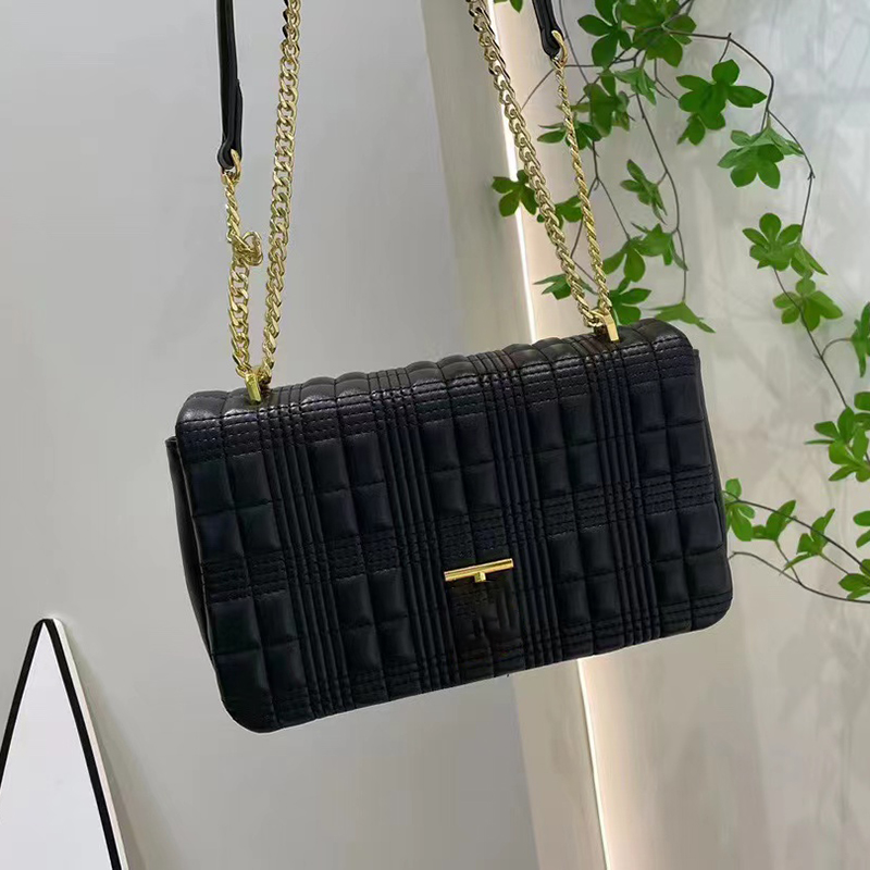 

Designer Crossbody Bag Caro Black Box Calfskin Small Leather Adjustable Shoulder Strap Flap Closure Gold Tone Metal Hardware Luxurys Handbags Bags, White