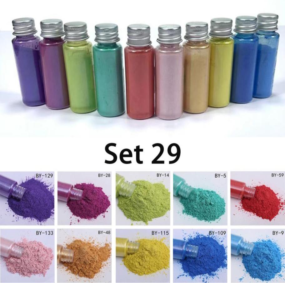

Nail Glitter DIY Handmade Pearlescent Mica Powder Epoxy Resin Dye Pearl Pigment Glue Pigments Material for Jewelry Making 2209295384426