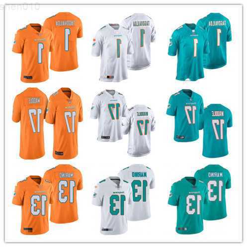 

Football jersey custom 10 Tyreek Hill 13 Dan Marino 1 Tua Tagovailoa 17 Jaylen Waddle 8 Jevon Holland 2 Chase Edmonds 13 Dan Marino 5 Jalen Ramsey, Colour