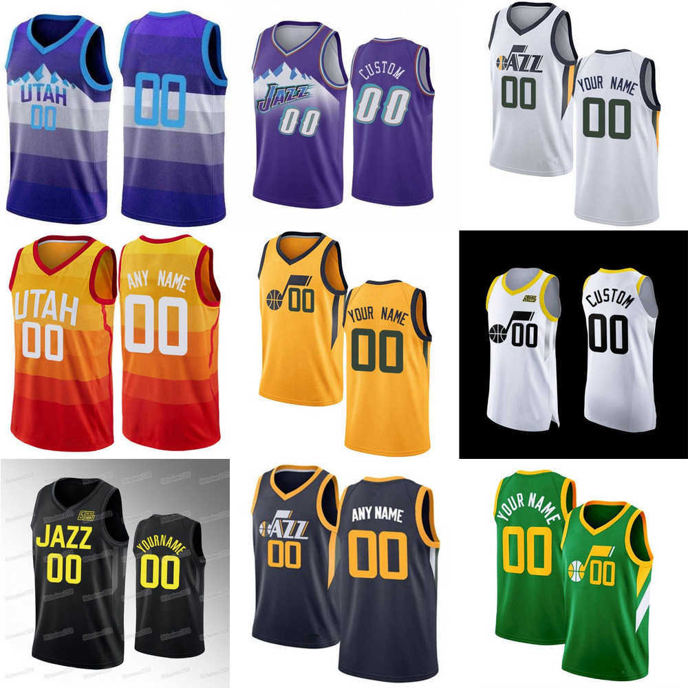 

Mens Womens Youth Utah''Jazz''Custom 00 Clarkson Mike 11 Conley Rudy 22 Gay Collin 2 Sexton 23 Lauri Markkanen Basketball Jerseys, Colour