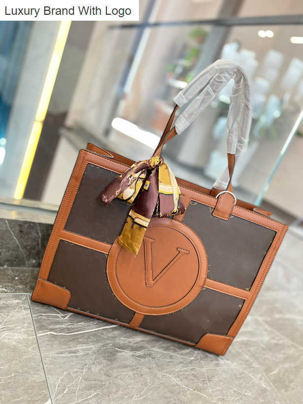 

L Bag Handbags Crafty ONTHEGO louie Luxurious Designers bags Women flowers Totes Shoulder Composite Bag Genuine leather Handbag Shopping Handbags With Ribbons Z, Black