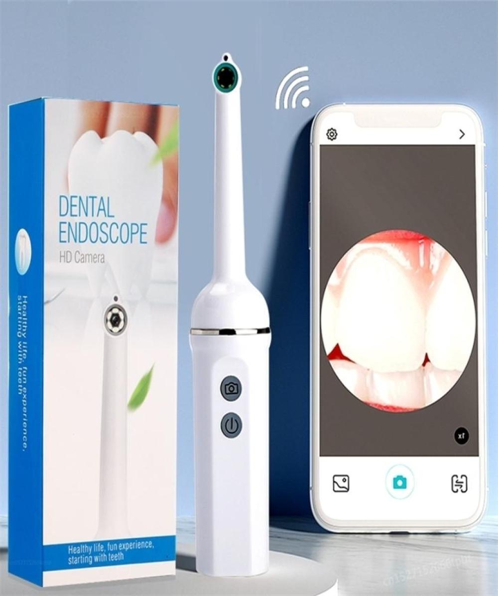 

Dentistry Intraoral Dental Camera Monitor WiFi Tooth Intra Oral Endoscope with LED Light Mouth Teeth Inspection Tool 2202284593591