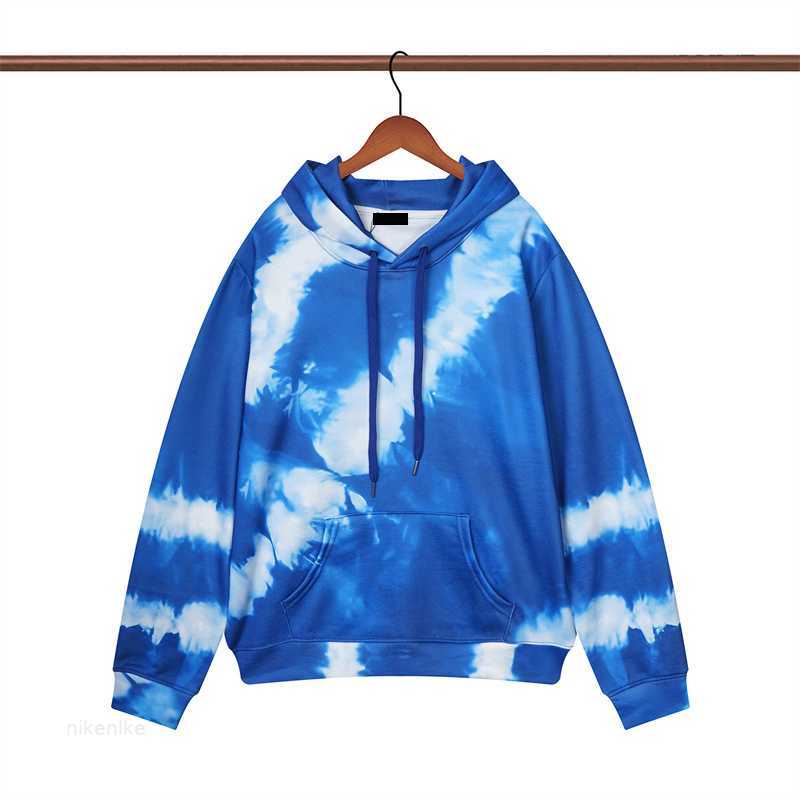 

2023 Homme Hooded Sweatshirts Mens Women Designer Hoodies Mens Clothing High Street Print Pullover Winter M-xxl, Blue