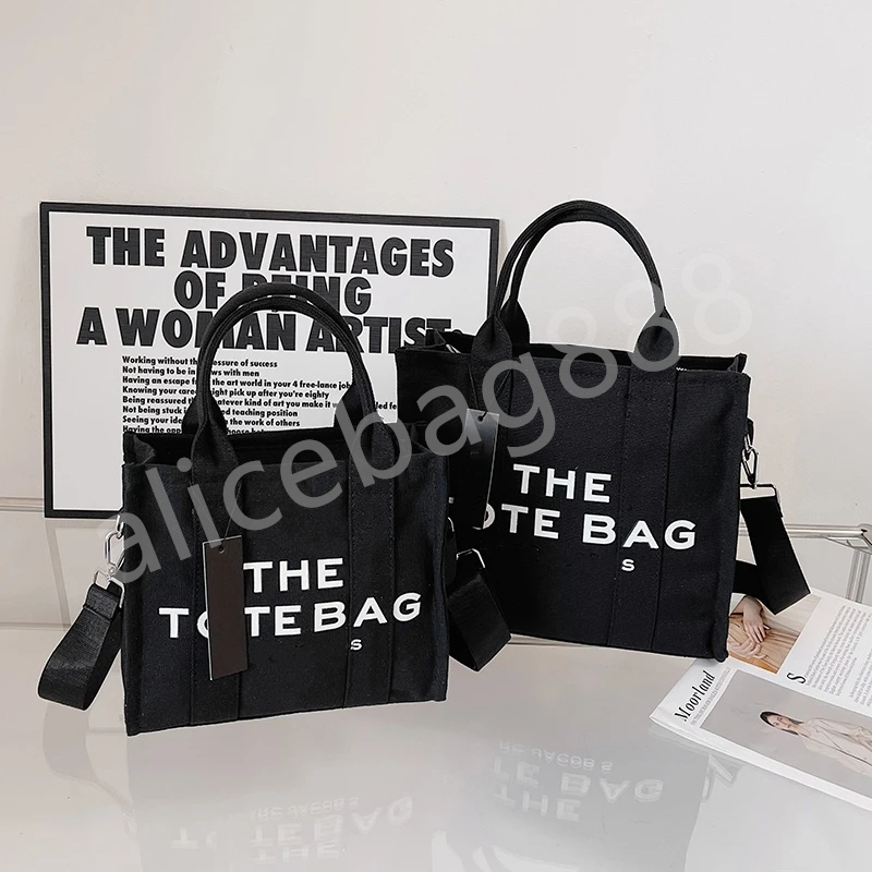 

Marc The Tote bag large leather Women Handbag Casual Mini Canvas Shoulder Bag Designer Black Totes Bags Crossbody Jocobss Luxury Fashion Shopping Purse 10 colors, Yellow