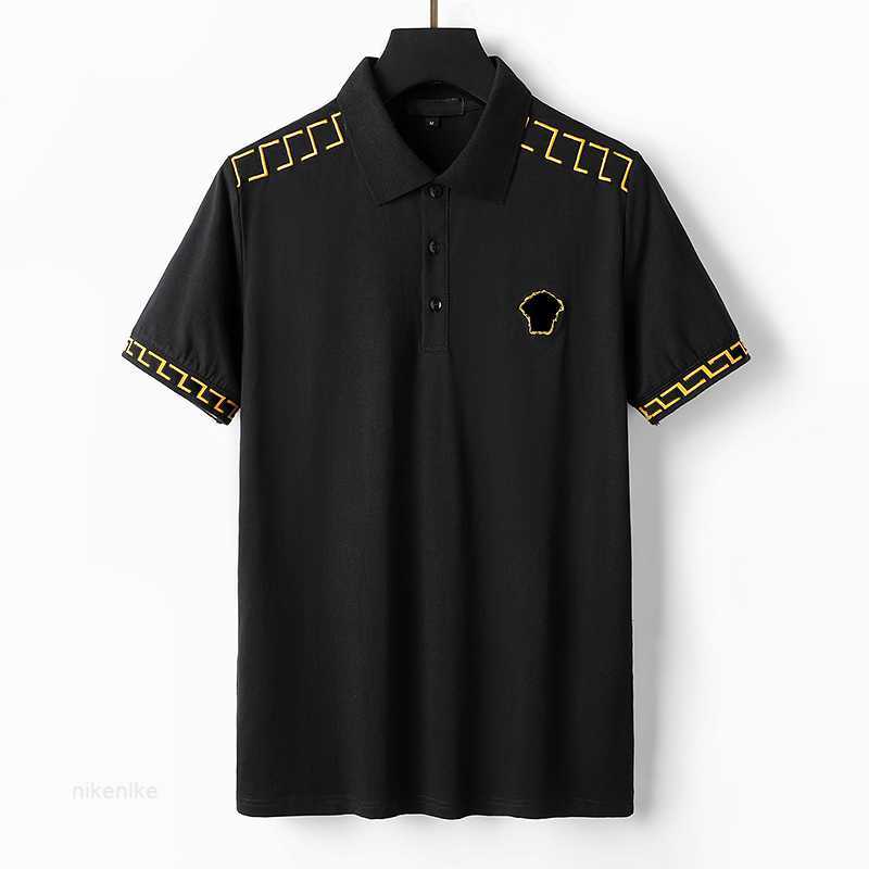 

2023 New Polo Shirt Embroidery Spring Summer and Autumn Pure Cotton Street Skateboard Couple Casual Fashion Two Color Lapel t Shirt -xxxl, Price difference