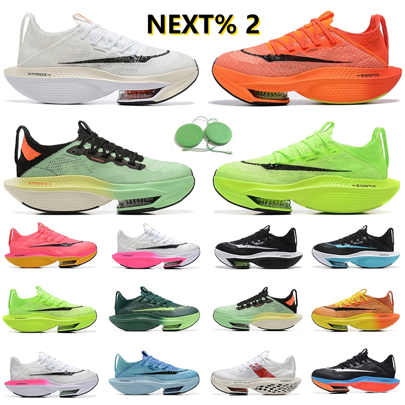 

NEXT% 2 Vaporfly Mens Running shoes Lime Blast Oreo Ekiden Valerian Blue Ribbon Sail pink black white vibrant Green be true women trainers Sports sneakers Mesh fashion, Color#7