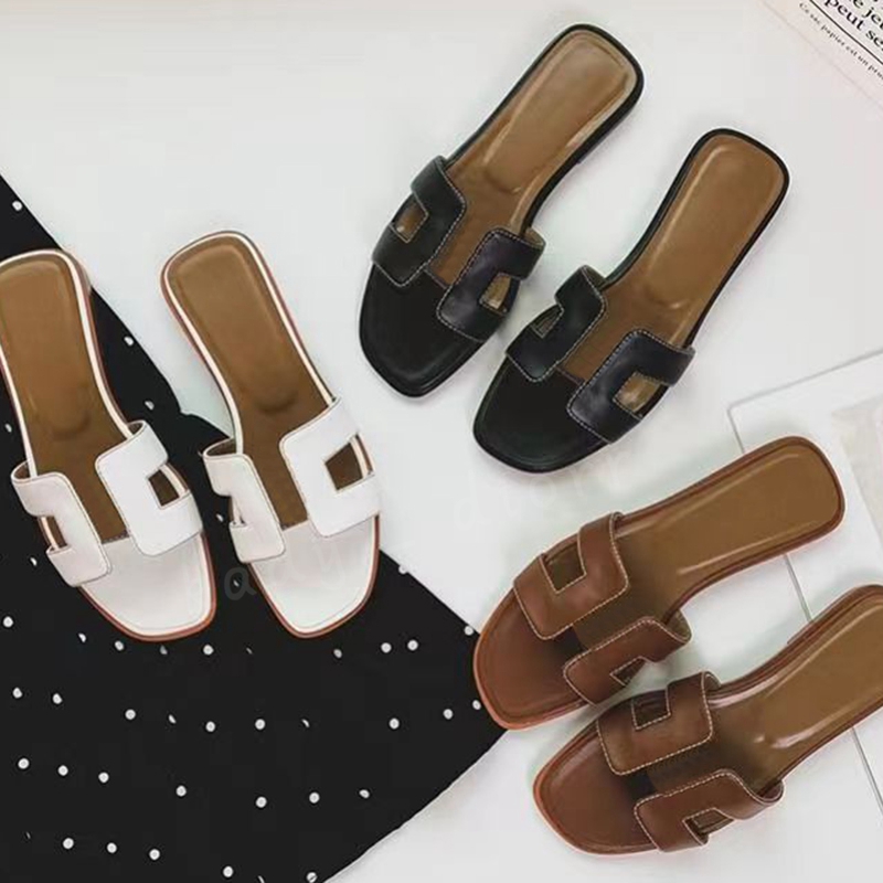 

Designer Sandal Women Slides Summer Rubber Big Head Slides Orange Black Green Shoes Flat Slippers With SQ5U, 28