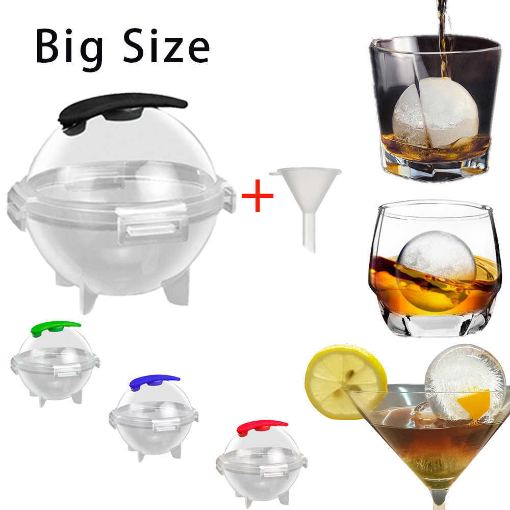

New Large Ice Mould Ice Ball Maker Ice Box For Ice Shape Cocktail Use Sphere Round Ball DIY Home Bar Party Ice Cube Tray Maker Tools