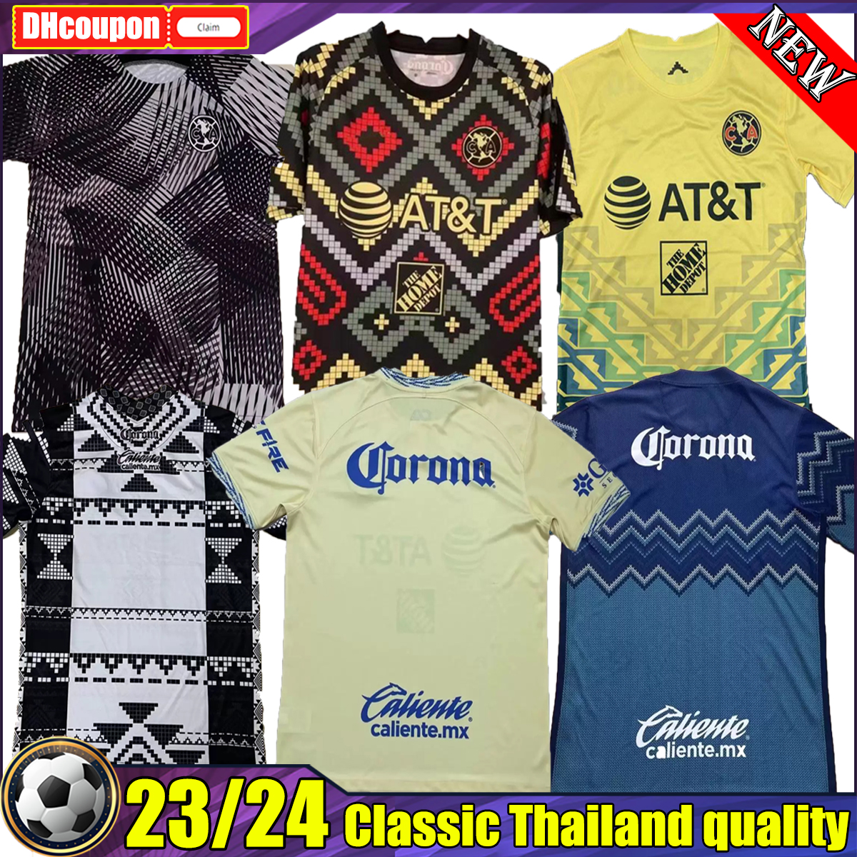

Liga MX Club America Soccer Jerseys 22 23 24 R.MARTINEZ D.VALDES G.OCHOA GIOVANI FIDALGO M.LAYUN home away 3rd training 22 23 football men women kids kits shirt, 06