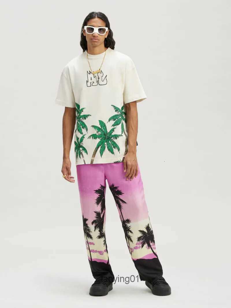 

Palms Short Sleeves Plus Size Men' T-shirts Heavy Cotton Thick t Shirts Man Vintage Oversized T-shirt Streetwear Tee Unisex Trend Brand, White