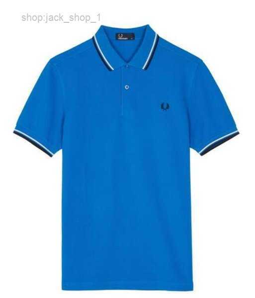 Classic Polo Shirt English Cotton Short Sleeve Designer Brand Summer Tennis Men's T-shirt 12 Colors Fred Perry 3 2023 EC92