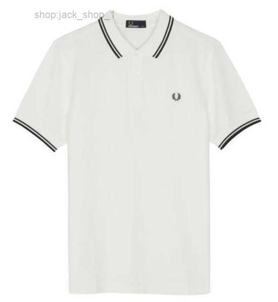 Polo Fred Perry Classic Shirt English Cotton Short Sleeve 2023 Designer Brand Summer Tennis Men's T-shirt 12 Colors 1 2023 8MES