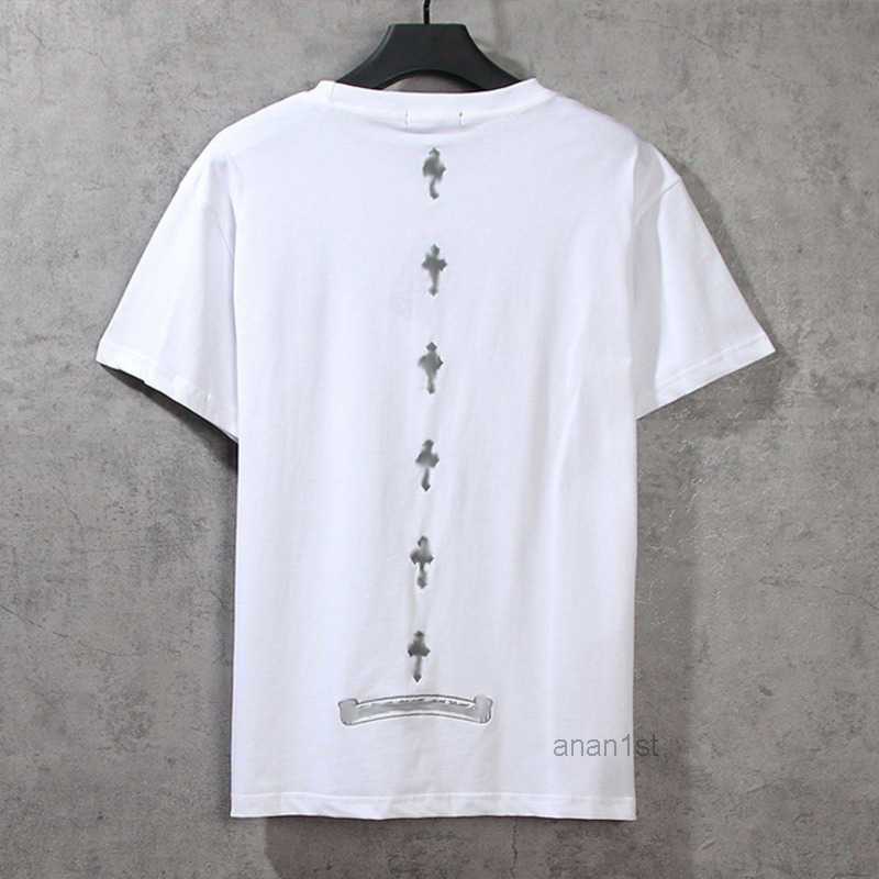 

Luxury Fashion Men' Shirt Brand Chromes Tops Tees Designer Women Sanskrit Letter Couple 2022t-shirt Sweatshirt Horseshoe Flower Heart, 18
