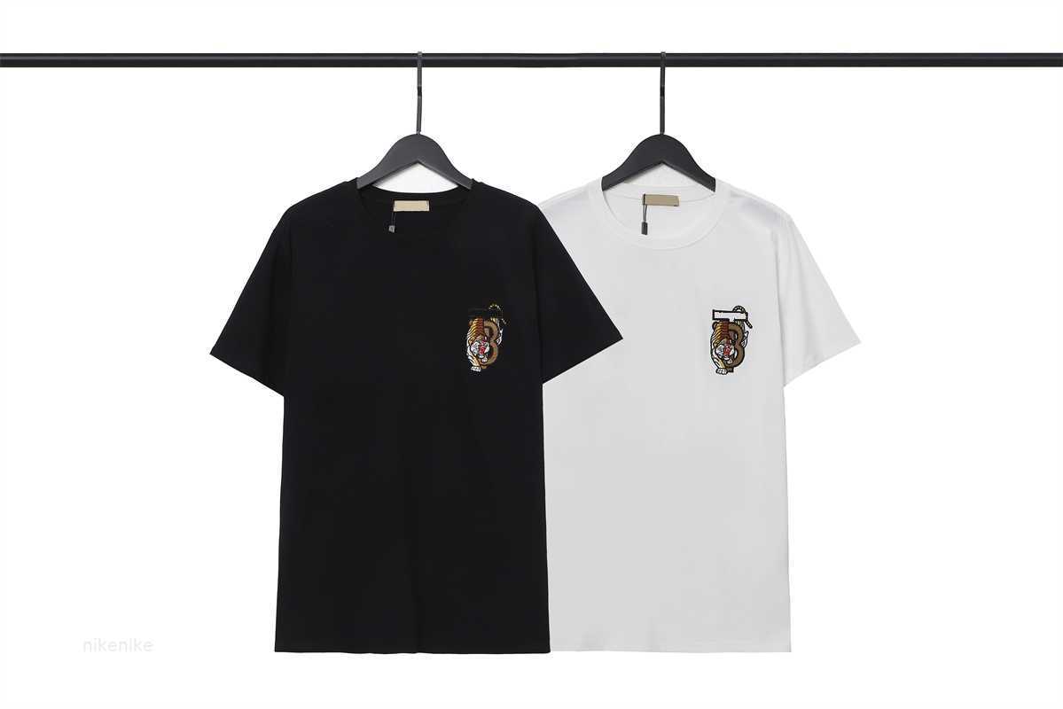 

2023 T-shirt Planner Summer Casual Breathable Tiger Prints the Highest Quality Male and Female Tee, Price difference