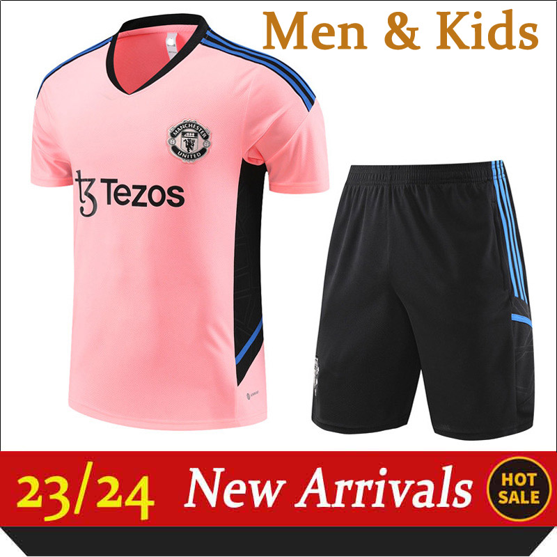 

2022/23/24 Men and kids Tracksuits short kit Liver poor mancher UN real madri P S G sports football suits jym size XS XL color pink black