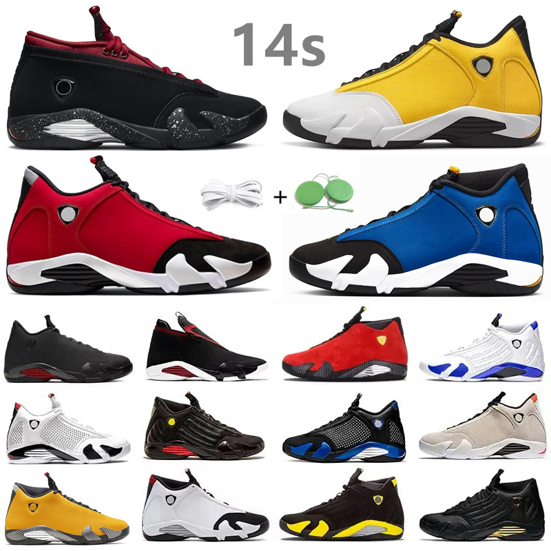 

2023 Jumpman 14 14s men Basketball Shoes Laney Ginder Winterized Fortune Gym Gold Red Lipstick Thunder Black Toe Reverse Hyper Royal Candy DMP mens Sports Sneakers, Color#1