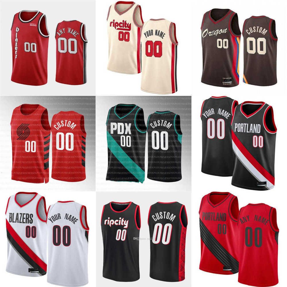

Mens Womens Youth Portland''Trail Blazers''Custom 6 Keon Johnson 10 Nassir Little 2 Trendon''Watford 24 Drew Eubanks 00 Gary Payton II Basketball Jersey, Colour