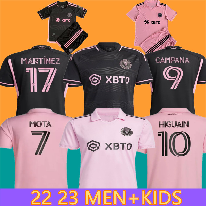 

In Stock 22 23 Inter Miami Soccer Jerseys Player Fans Away black Martinez Yedlin Campana BECKHAM 2023 2024 camisetas de futbol Football Shirts Men Kids kits, Multi
