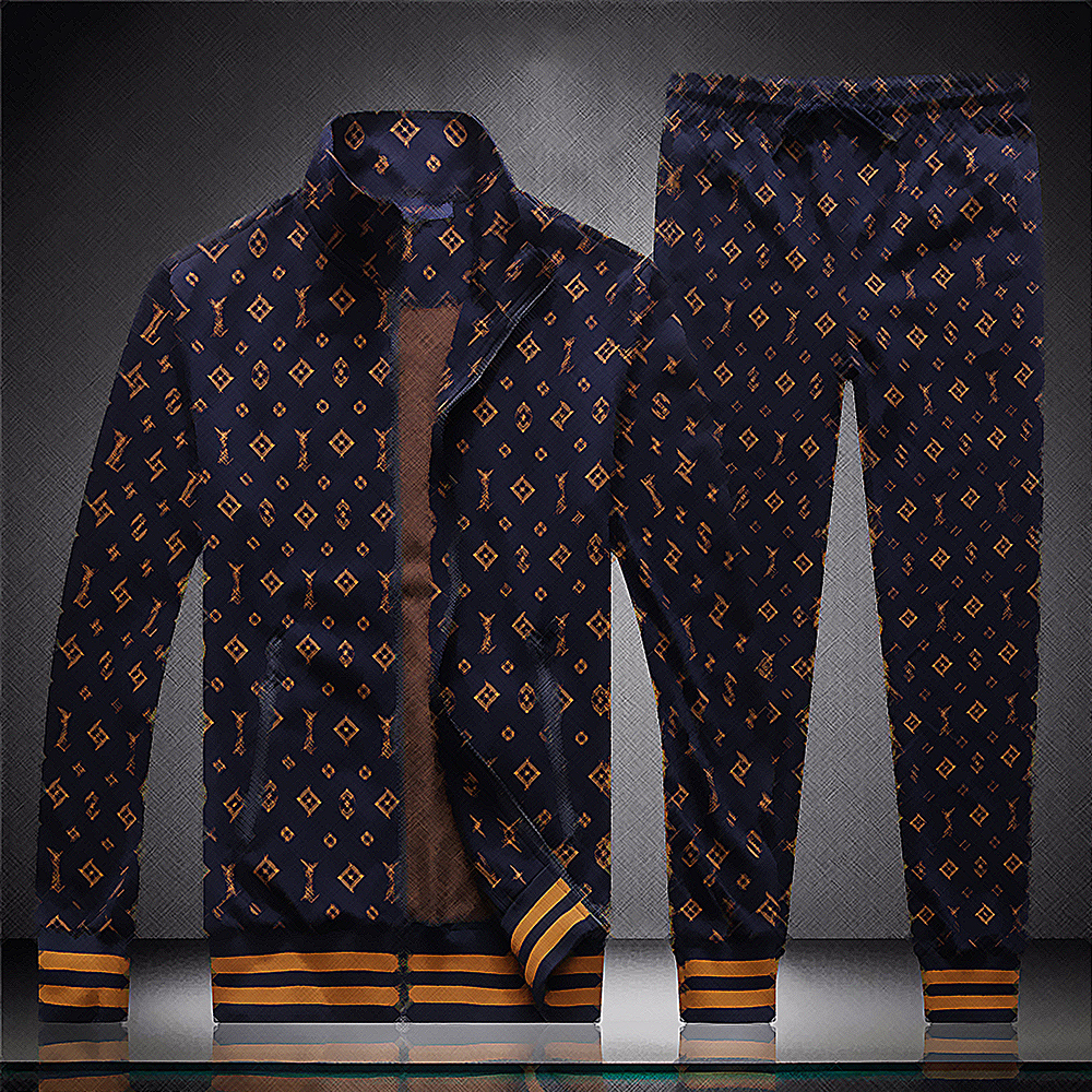 

designer long sleeve classic fashion pocket running casual man clothes outfits pants jacket two piece women sports suit m3xl 9lgq