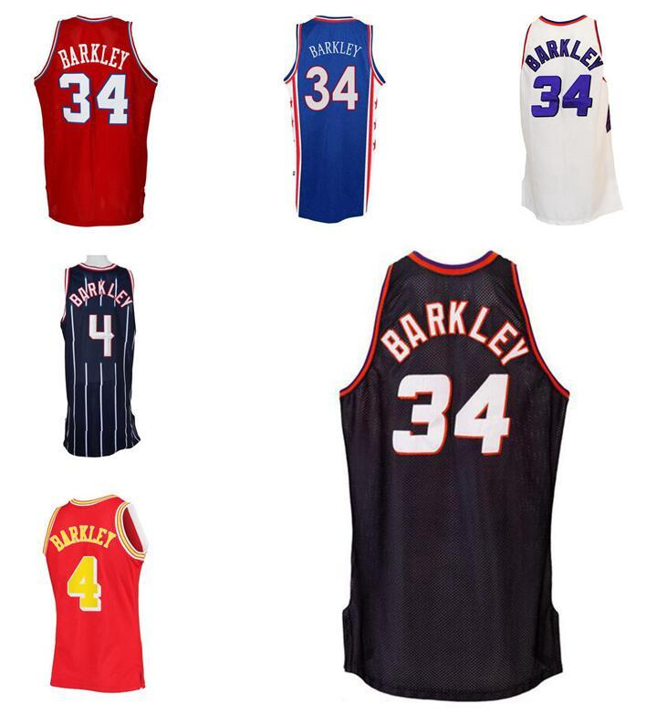 

Stitched basketball jersey Charles Barkley Mitchell and Ness 1989-90 92-93 96-97 classic retro Men Women Youth S-6XL jerseys, Stitched jersey4