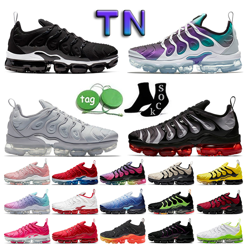 2023 men women tn plus 3 running shoes Terrascape Triple Black white Unity nikes Atlanta Hyper Sky Blue Mint Green mens trainers outdoor sports snea
