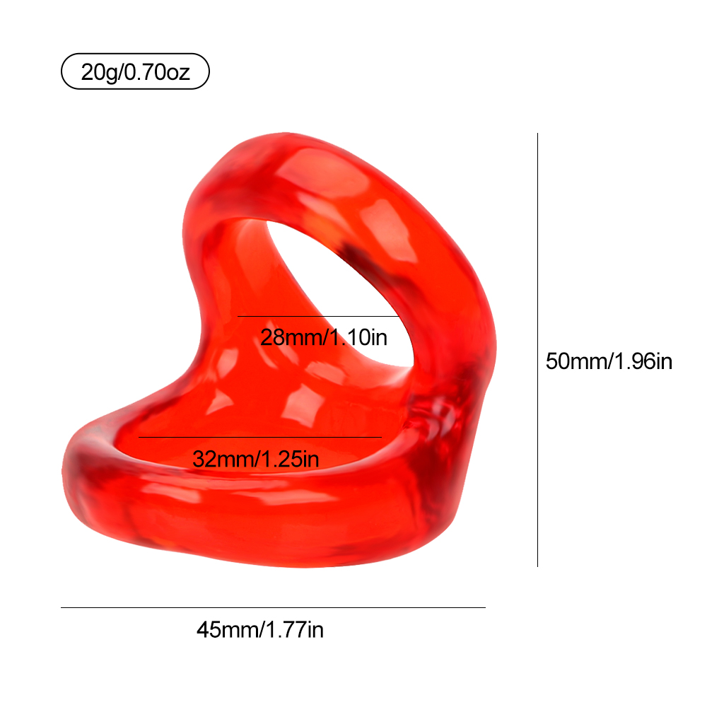

Sexy Set Reusable Cock Ring Silicone Dual Pleasure Penis Ring Male Delay Ejaculation Penis Stretcher Exercise Cockring Sex Toys, White