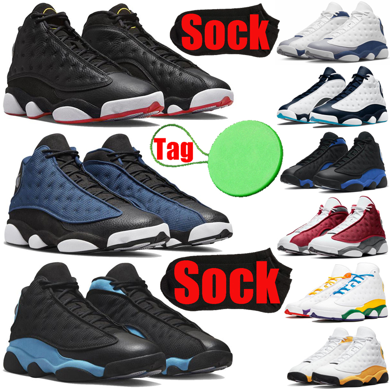 

Playoffs 13 13s basketball shoes for mens womens jumpman Obsidian French University Brave Blue Del Sol Hyper Royal Red Flint mens trainers sneakers shoe, #6 chicago