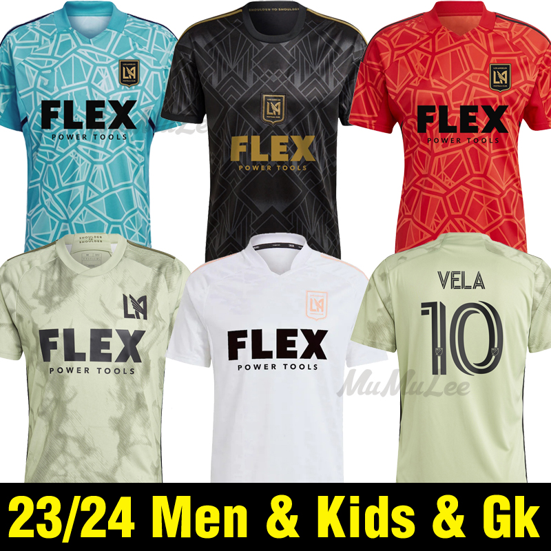 

Men kids 2023 2024 LAFC Soccer Jerseys goalkeeper Carlos Vela KAYE ZELAYA ROSSI Los Angeles FC CHICHO ACOSTA MOON-HWAN 23 24 Football Shirts