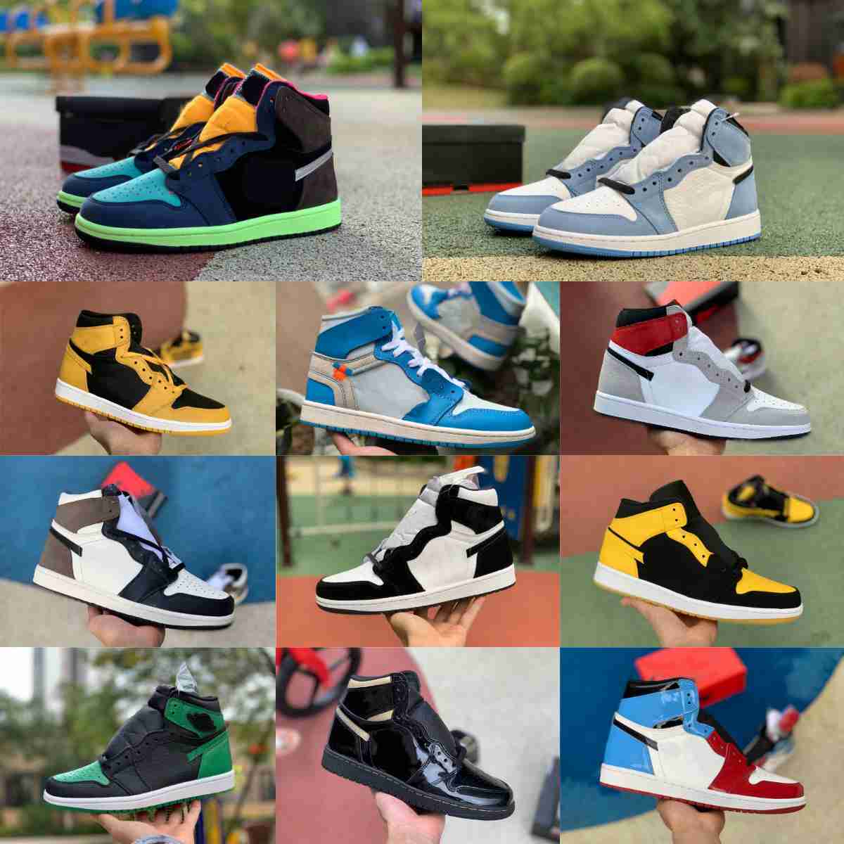

Jumpman 1 1s High Sports Basketball Shoes Mens Women DARK MOCHA Pine Green Fearless OG Bio Hack White Ow Light Smoke Grey Hyper Royal ObsidianTrainers Sneakers S04, Please contact us