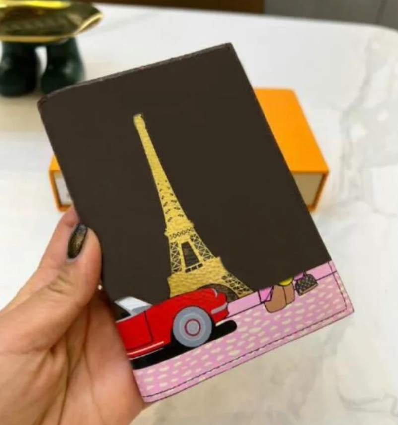 

10A Passport Holder Coin Purses Christmas Travel HOLIDAYS Designer Women Handbags Clutch Credit Card Holders Limited Sale Genuine Leather High quality, #1 lion
