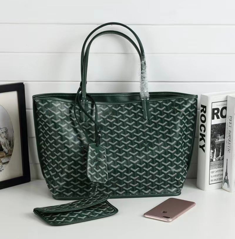 

Shop Bag Designer Handbag Large Tote Bag Fashionbags Pink Tote Bag Woman Y word Print Leather Tote Bags High-Capacity Mother Bag Goya Shoulder Bag 41cm, Empty box