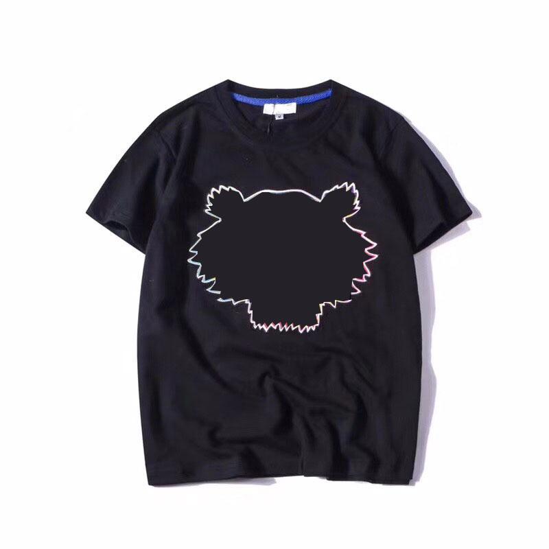 

Mend T Shirt Hot Summer Style Tiger Embroidery With Letters Tees Short Sleeve Casual Shirts Tops Asian Size S-XXL, A15
